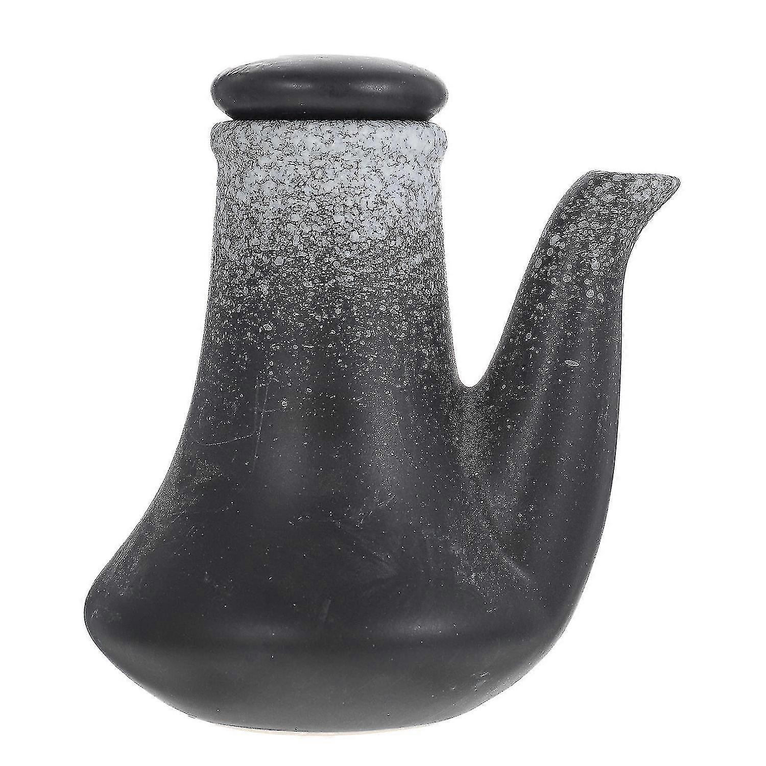 1pc Practical Ceramic Vinegar Storage Container Kitchen Use Storage Tool