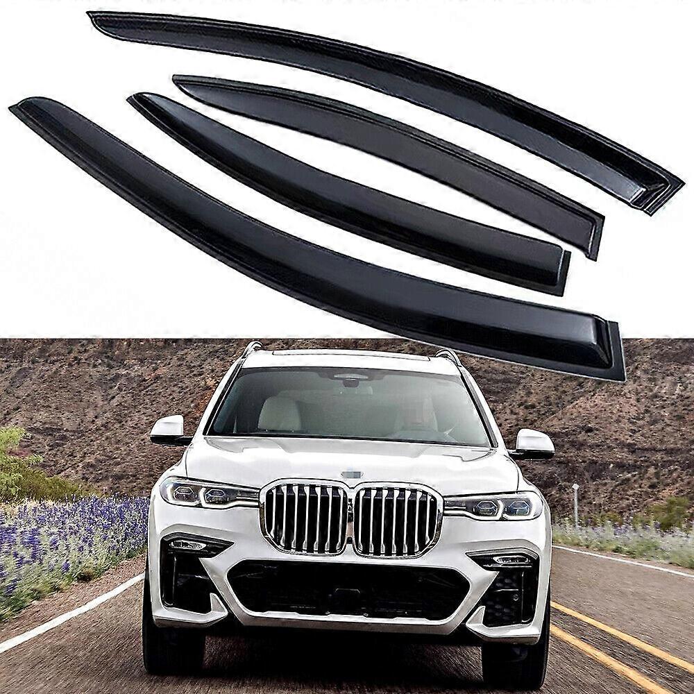 Rain Guard Window Visors Vent Shade Deflector for BMW X7 40i M50i M60i 2019-2024