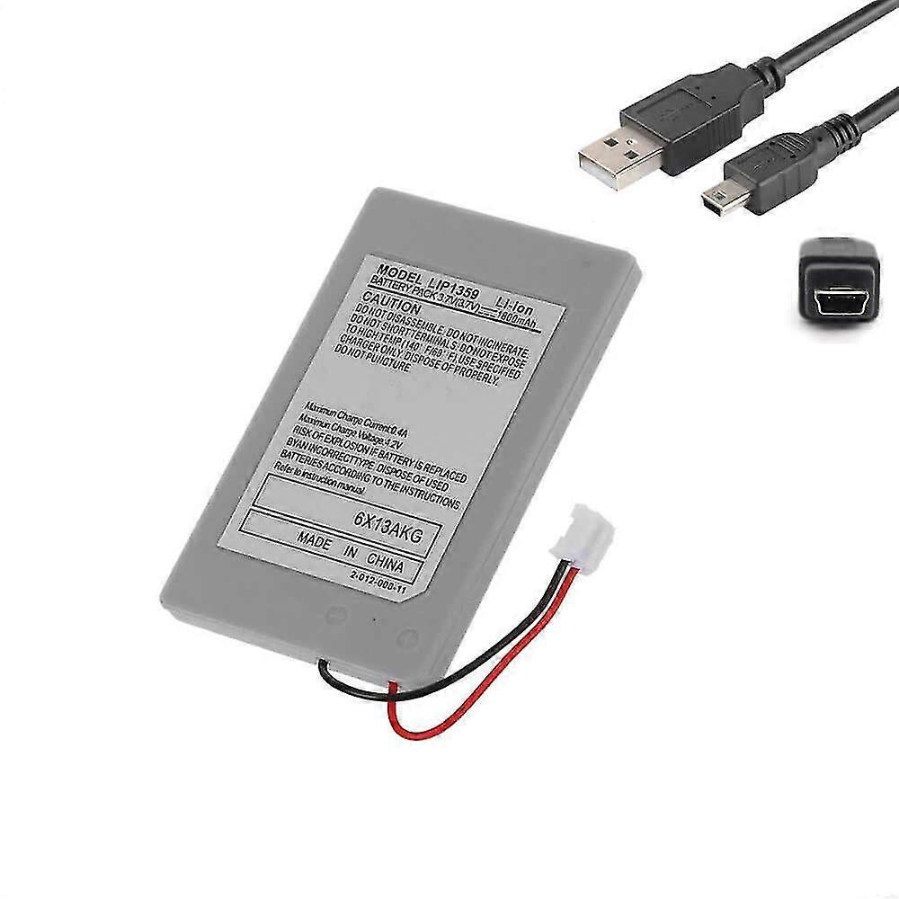 xjCompatible Ps3 Wireless Controller Battery Playstation 3 Li-ion Battery 1800mah