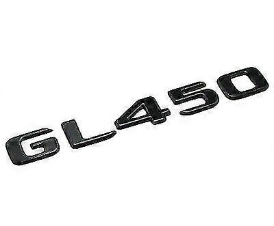 מבריק שחור gl450 אות מכונית מספר סמל תג אתחול אחורי עבור מרצדס בנץ