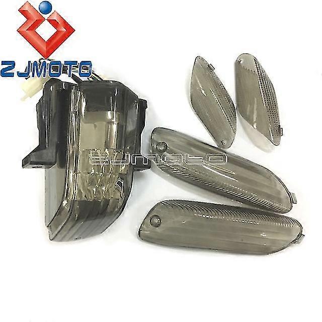 Motorcycle Led Tail Light Rear Stop Lamp For Aprilia Rsvr Rsv1000r Rsv 1000 R Smoke Brake Light + 4 Turn Signals Lens 2006-2009