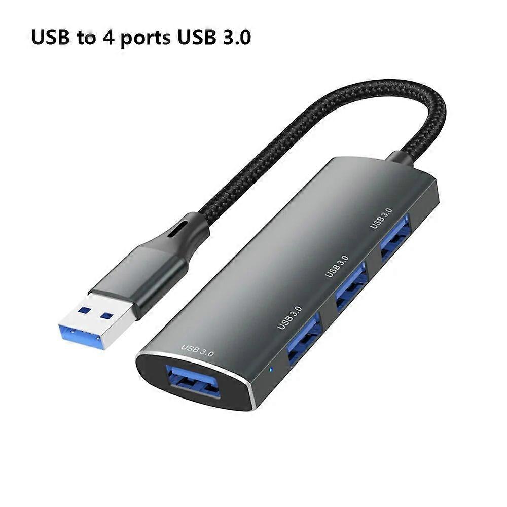 High Speed USB Hub 3.0 Multi USB Splitter 4 USB Port 3.0 2.0 for Lenovo   Macbook Pro PC Hub C USB 3 0 computer accessories