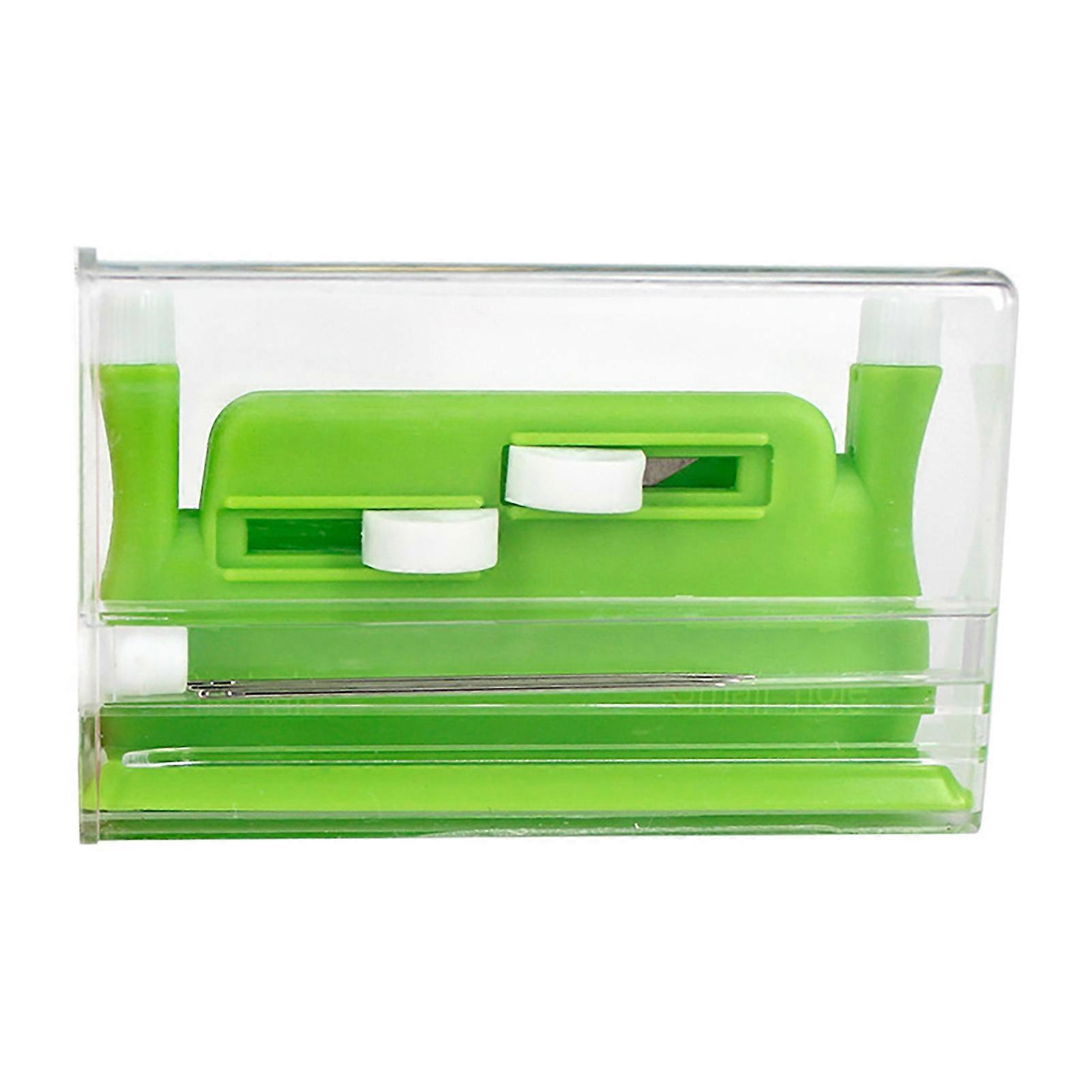 Automatic Effective Needle Threader Plastic Practical Dual-use Threader Guide for Home mengxi