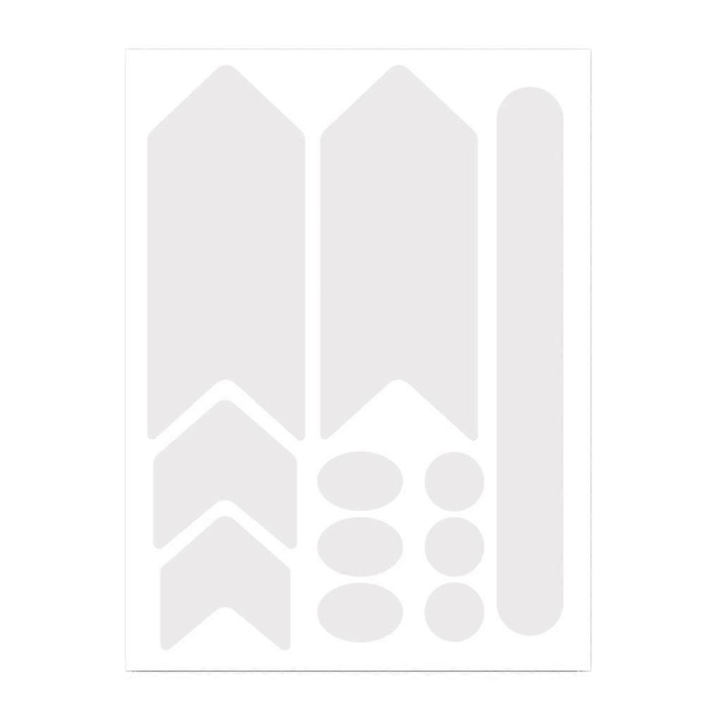 Mountain Bike Frame Guard Sykler Rammebeskyttelse klistremerke