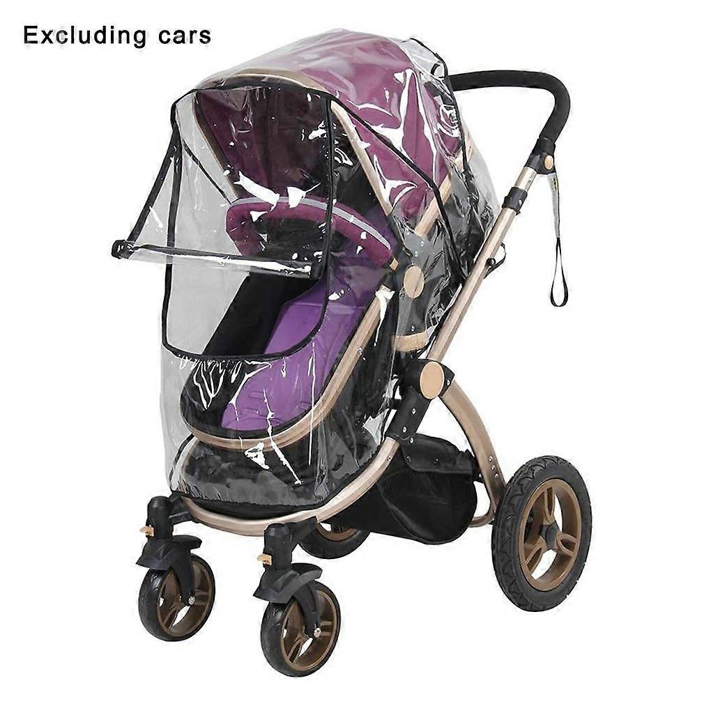 Sturdy Strollers Rain Cover Universal Strollers Accessory Waterproof Windproof Protection From Dust Snow