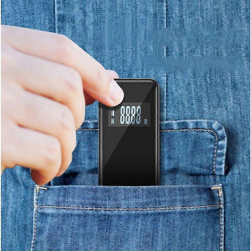 Mini infrarød avstandsmåler, digitalt display, 30 meter