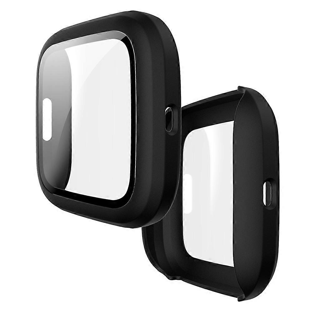 Compatible with Fitbit Versa 2 Protective Case , PC Ultra-thin  BLACK