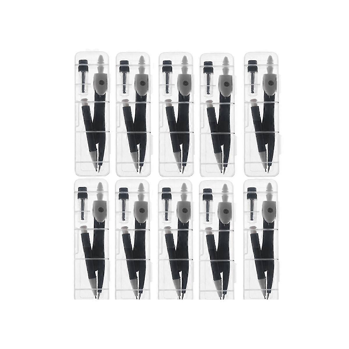 20 Pcs Math Compass Set School Office Drawing Maths Geometry Learning Tools Students Gift Prizes