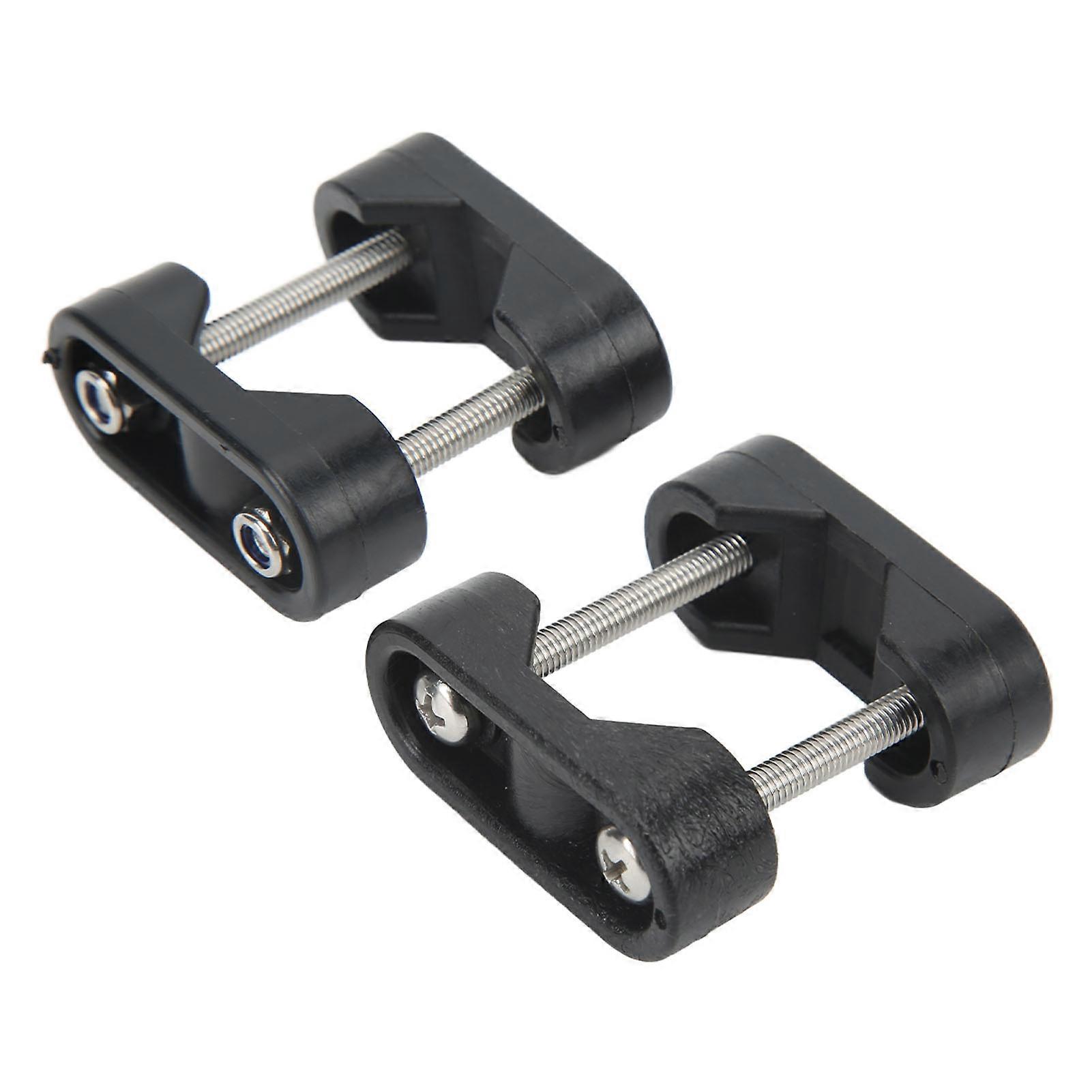 2PCS Marine Nylon Rails Corrosion Resistant Smoother Finish Strong Structure Nylon Marine Hardware for Yacht