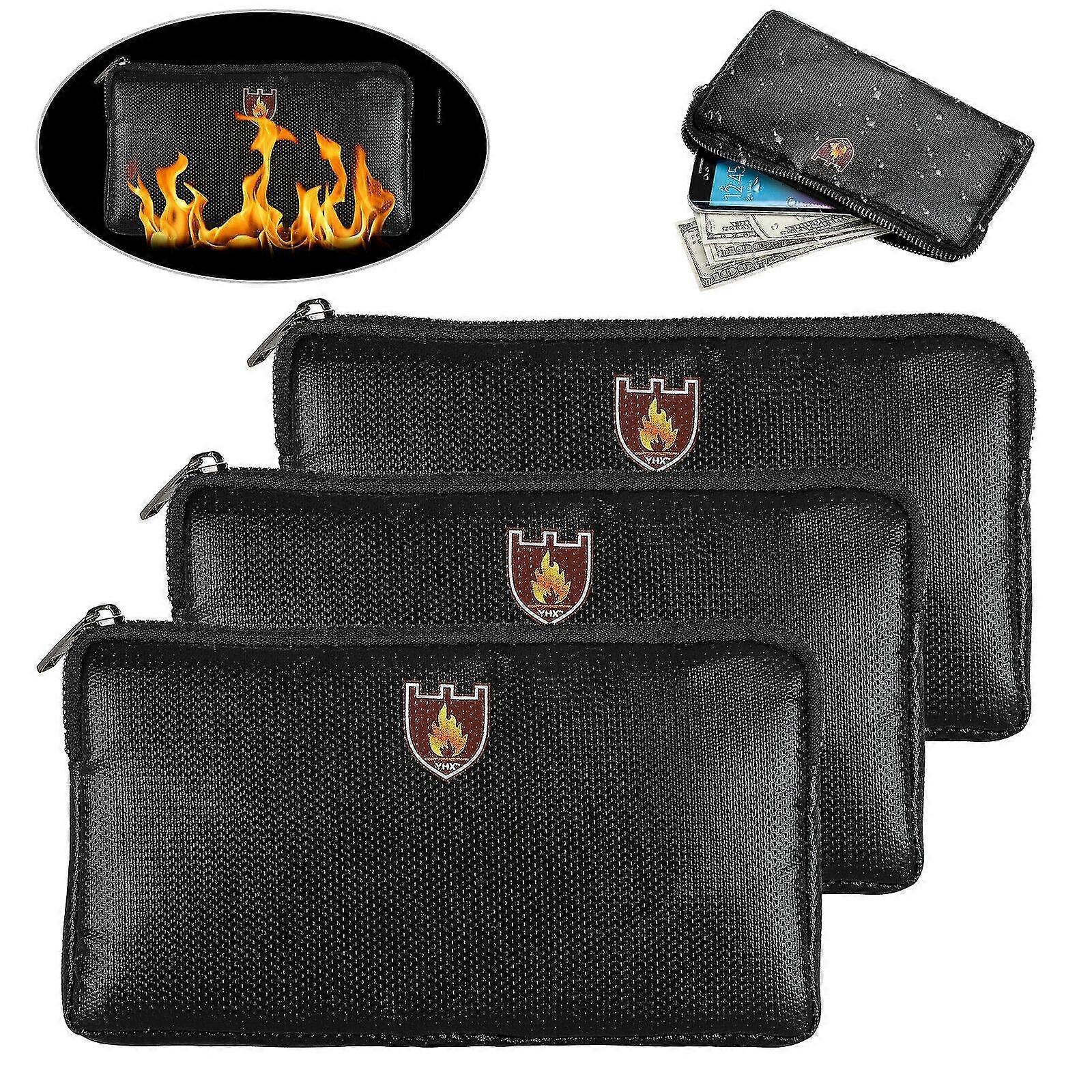 Fireproof Bag Fireproof Money Bag Fireproof Cash Pouch