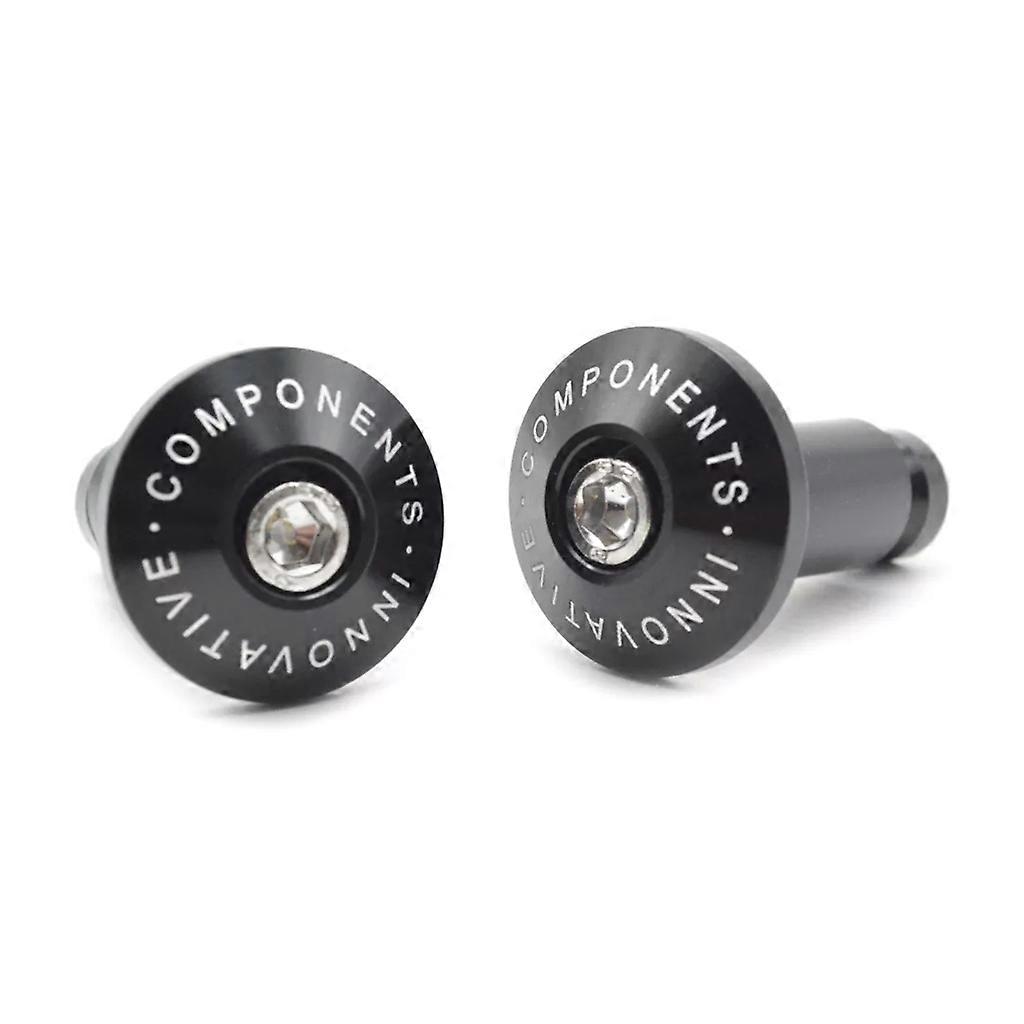 22mm Universal Motorcycle Handlebar Grips Ends Handle Bar Ends Weights Plugs