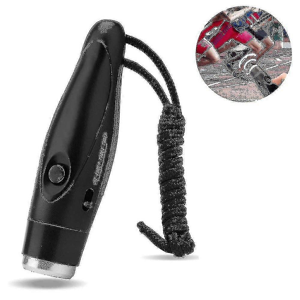 Three-tone Electronic Whistle With Handheld Survival Whistle