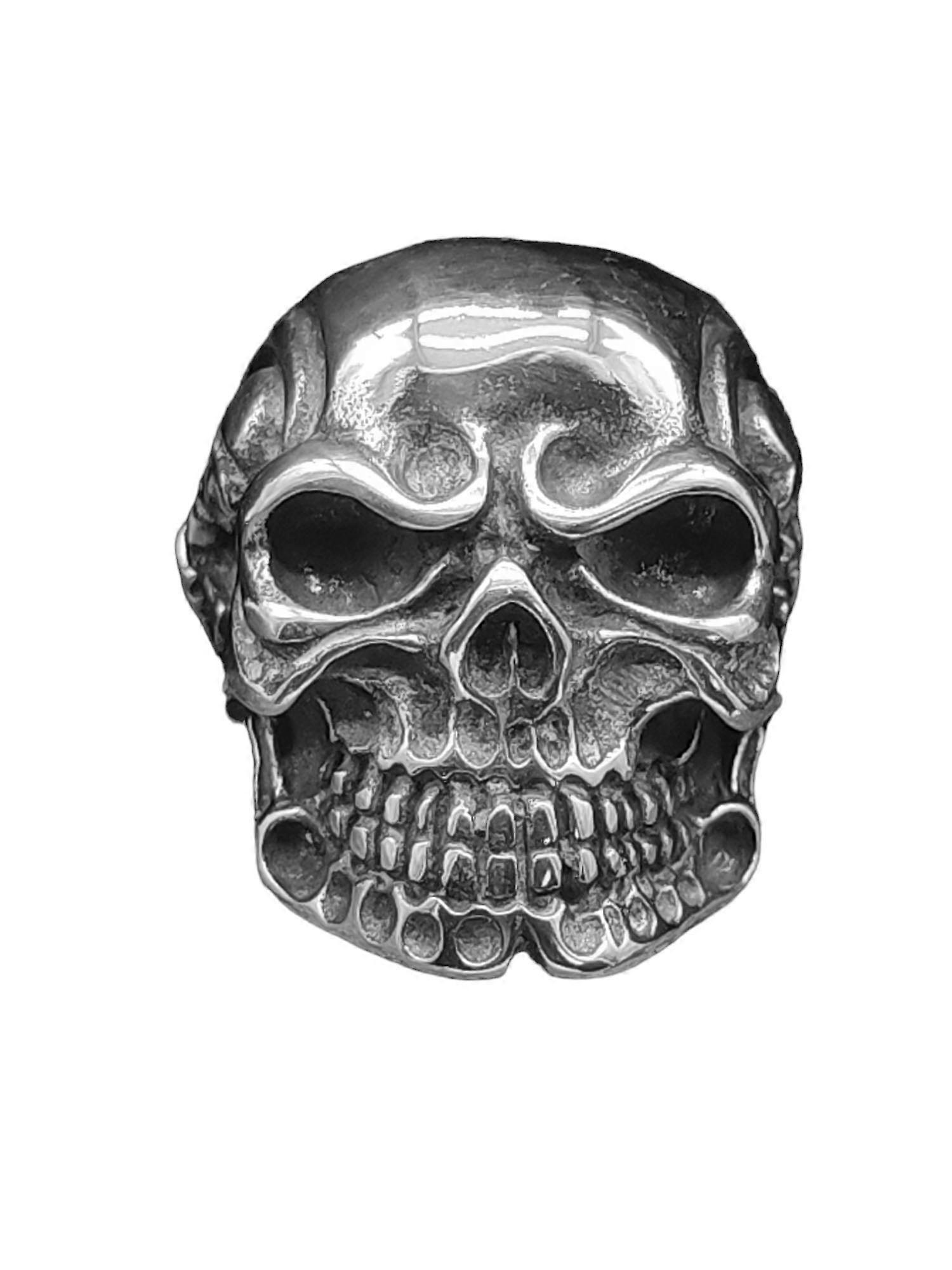 Ring skull, size 58-71 (tk34) - stainless steel