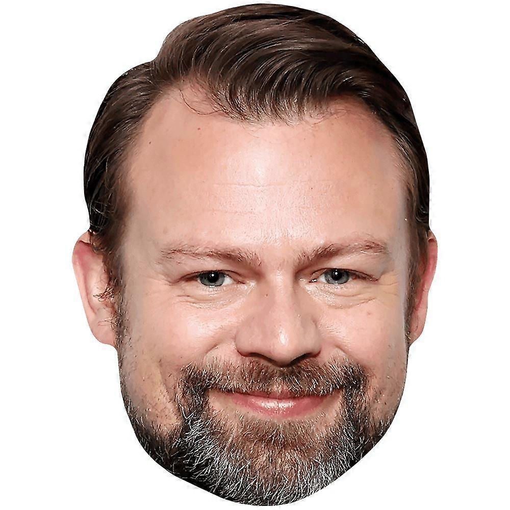 Dan Erickson (Beard) Celebrity Mask, Flat Card Face