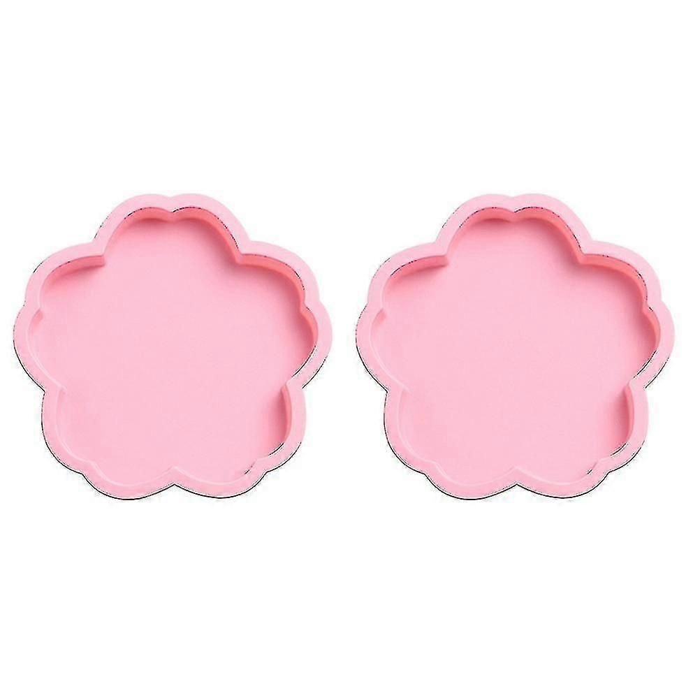 2pcs Sakura Shaped Silicone Baking Tray Cake Diy Baking Mold Cake Mold