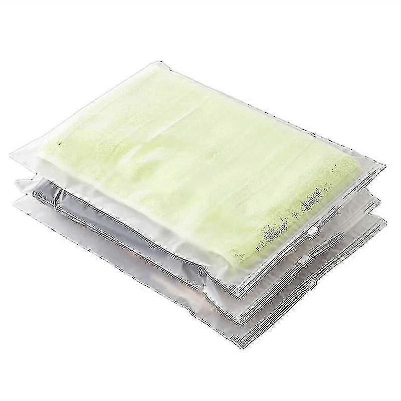20 个磨砂拉链锁袋,用于衣服,可重复密封的塑料衣物储物袋