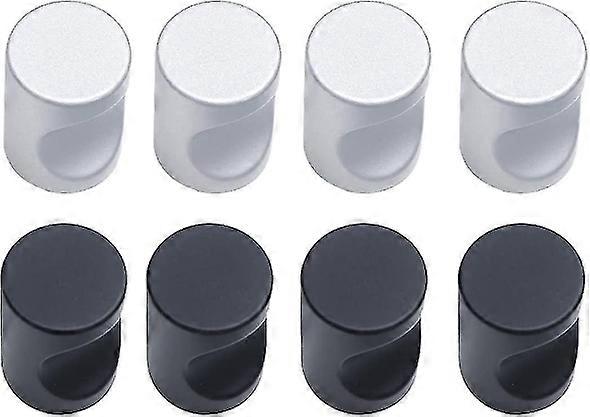 Drawer knobs Round knobs 8pcs solid aluminum alloy knobs Cabinet knobs Cabinet dresser drawers