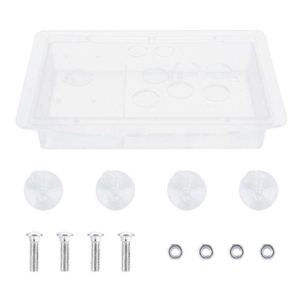 Arcade Rocker Game Joystick Transparent Upper and Lower Shell Case