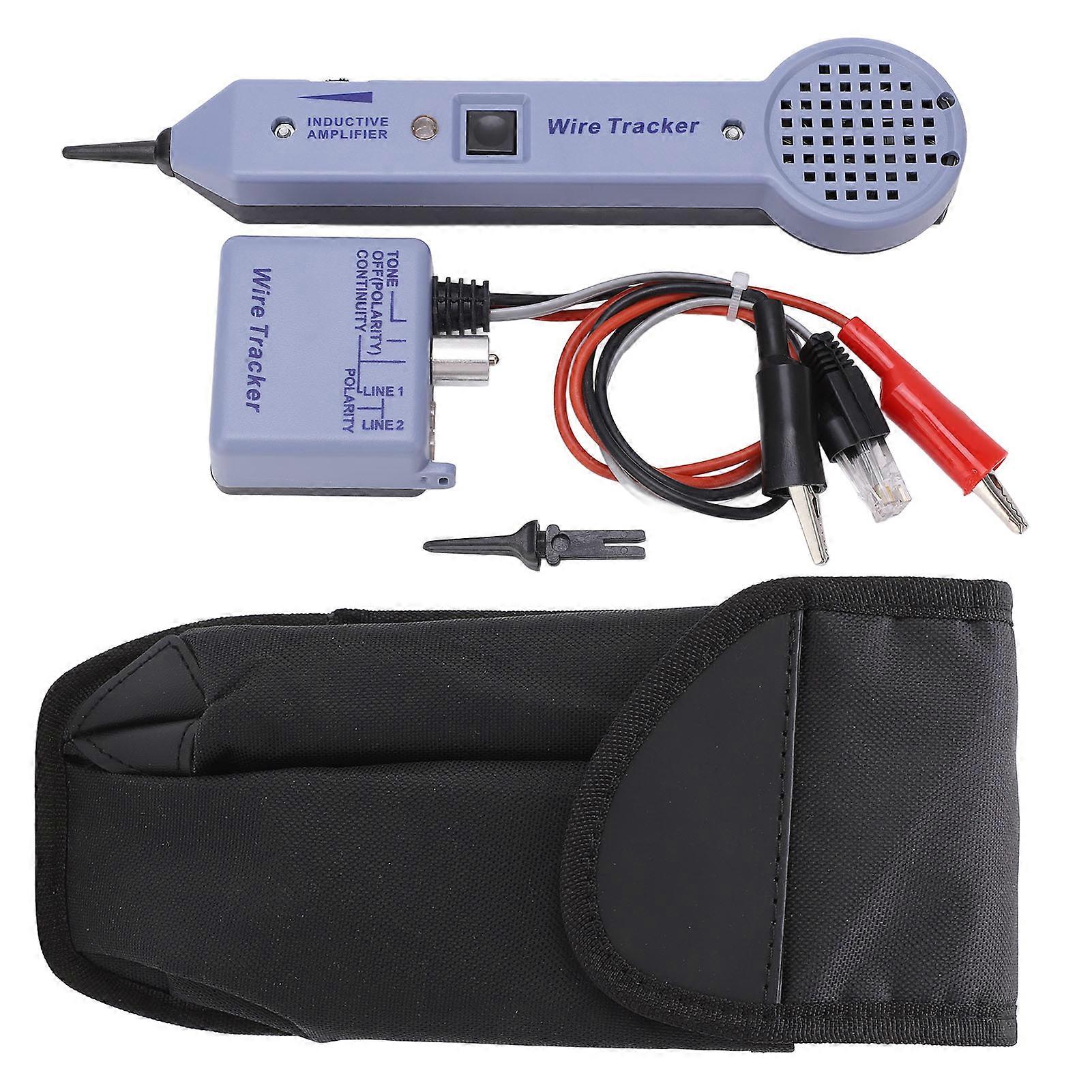 Network Cable Tracing Tester Kit Audio Adjustable Induction Amplifier Cable Toner Detector