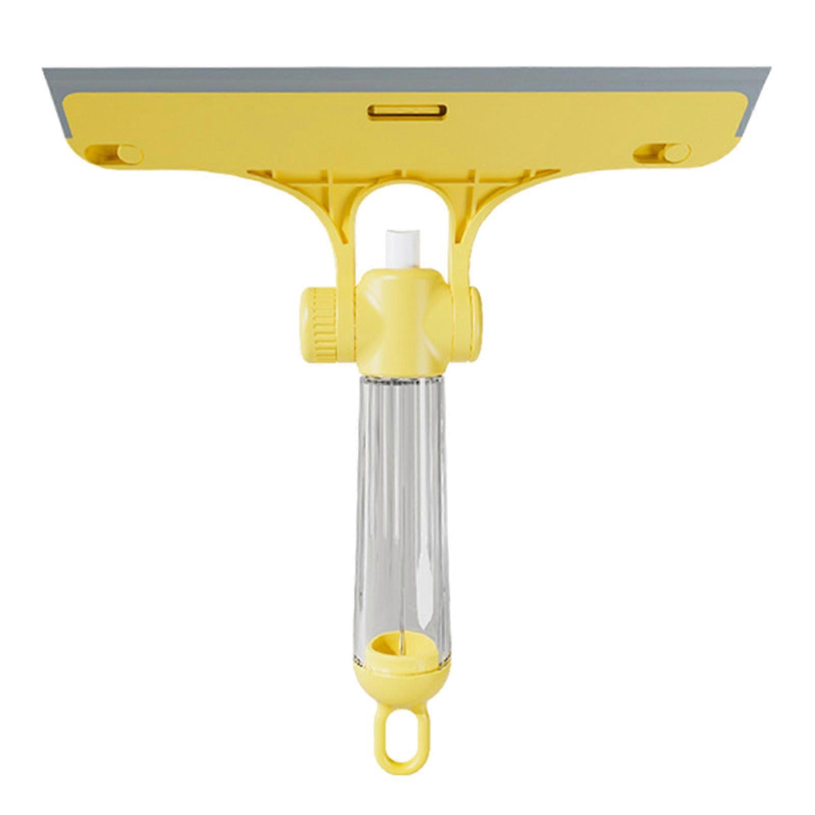 Multipurpose Window Cleaners Glass Wiper Window Cleaning Tool Glass Scraper Window Scraper Glass Cleaning Tools Yellow