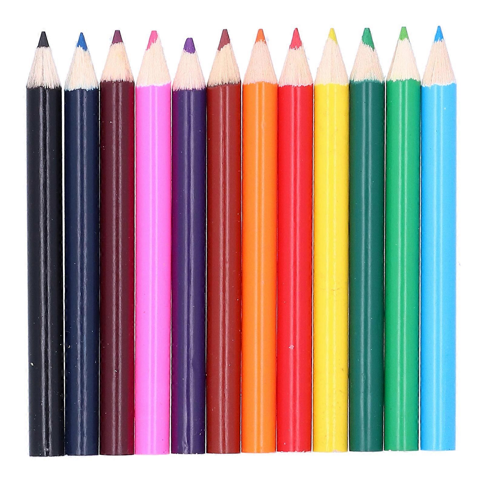 12 Colors Colored Pencil Set for School, Office, and Children's Drawing