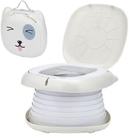 Portable Folding Toilet for Babies and Children, Child Design, Hygienic, Transition Bathroom Diaper, Learning, Fun, Safe, Easy to Use