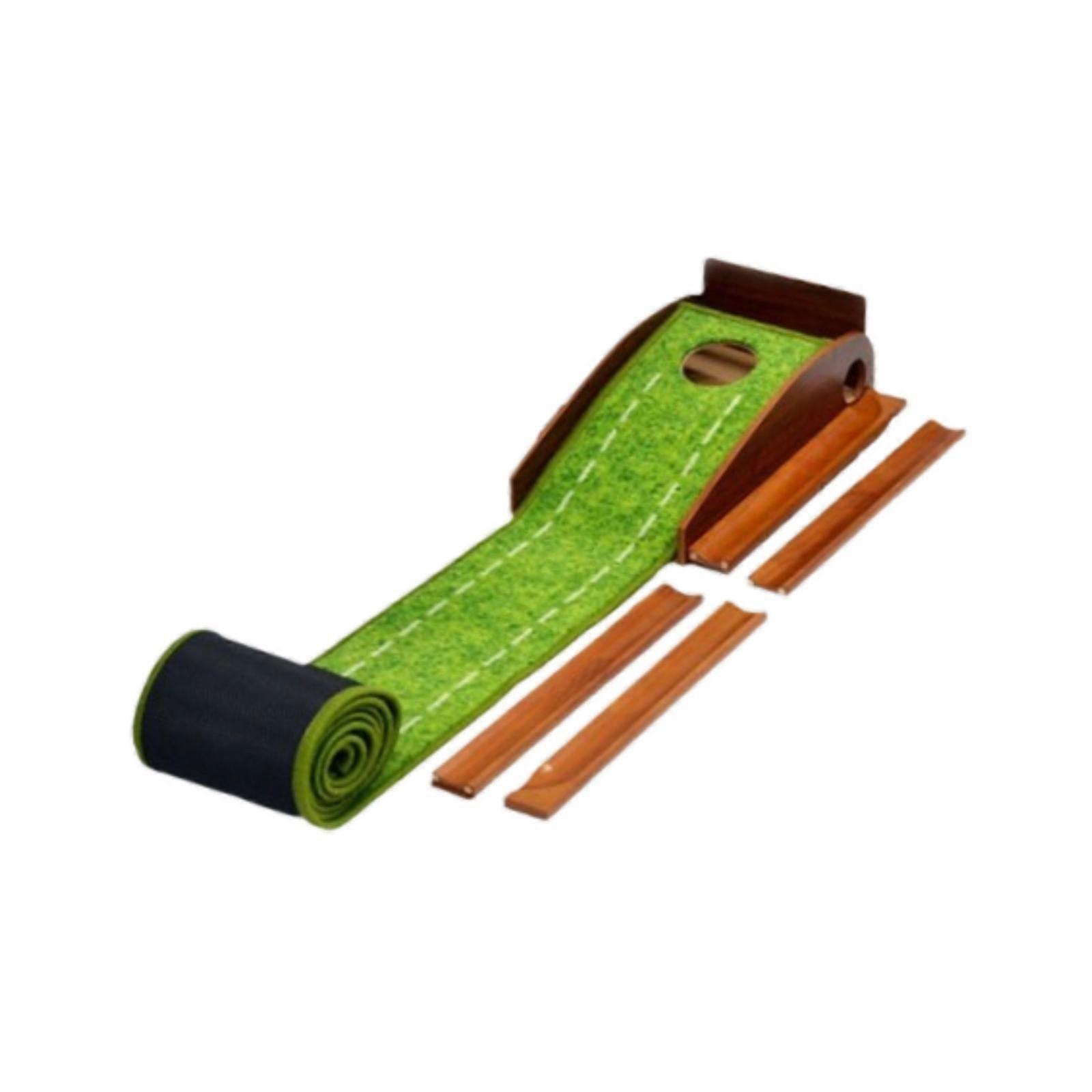 Golf Putting Green Mat Gift Ball Return Function for Indoor Exercise Golfing