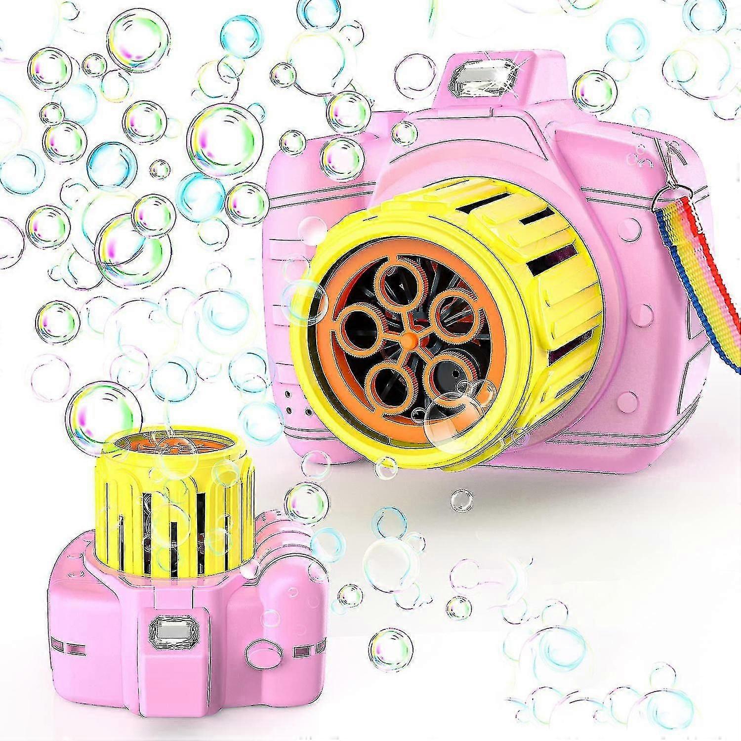 2024Bubble Machine Toys for Kids Toddlers Boys Girls, Automatic Bubble Maker Toy Gift for Children