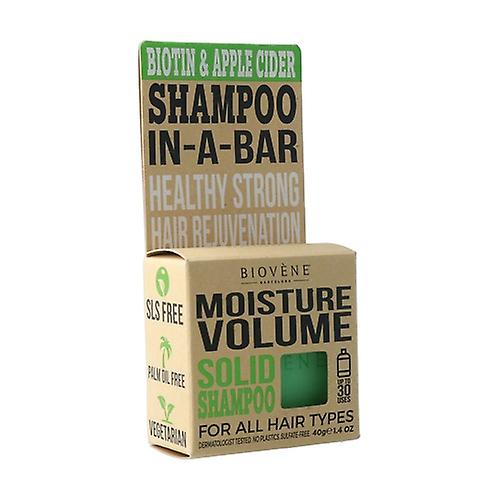 Solid biotin shampoo and apple cider 40 g