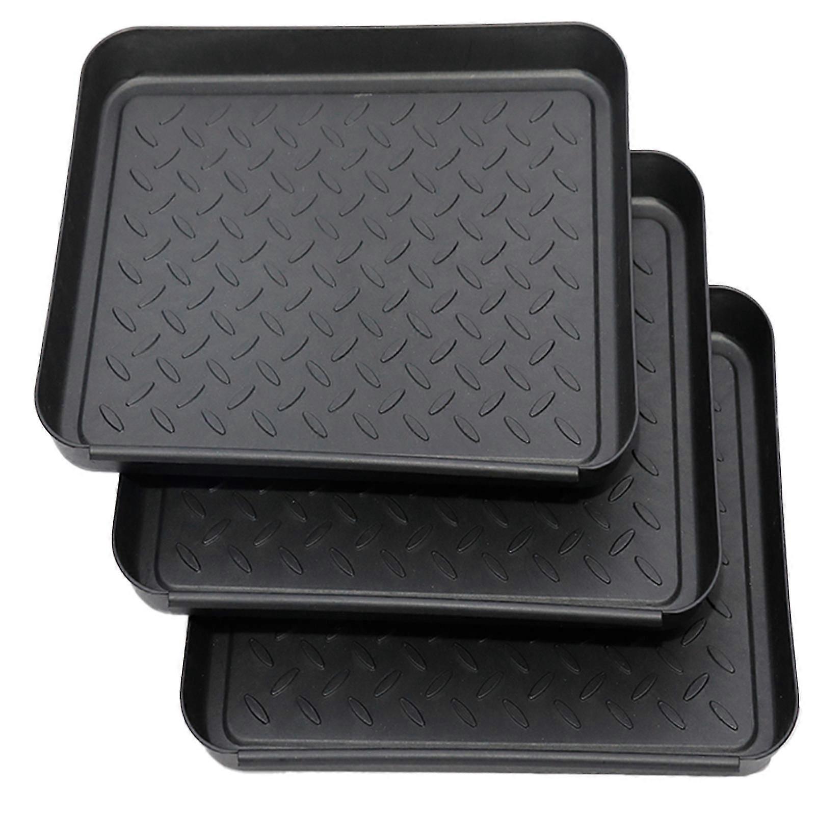 Multifunctional Durable Tray Reusable Pet Feed Bowls Outdoor Waterproof Shoe Tray for