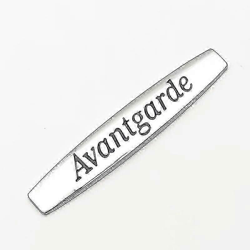 2片3d金属标志前卫徽章汽车挡泥板徽章适用于梅赛德斯奔驰W205 W211 W212 W203 W204前卫贴纸配件