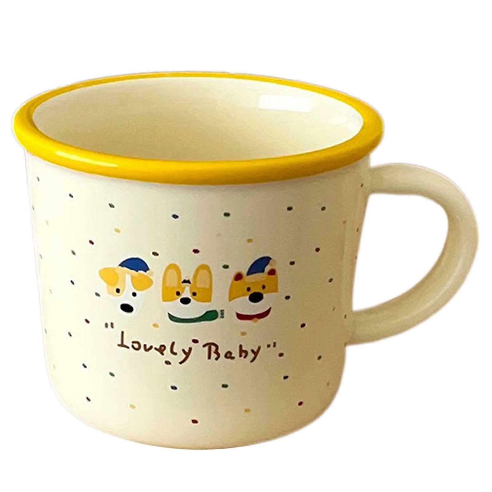 Cute Cartoon Milk Cup Multi-Purpose Chic-Style Coffee Cup for Office