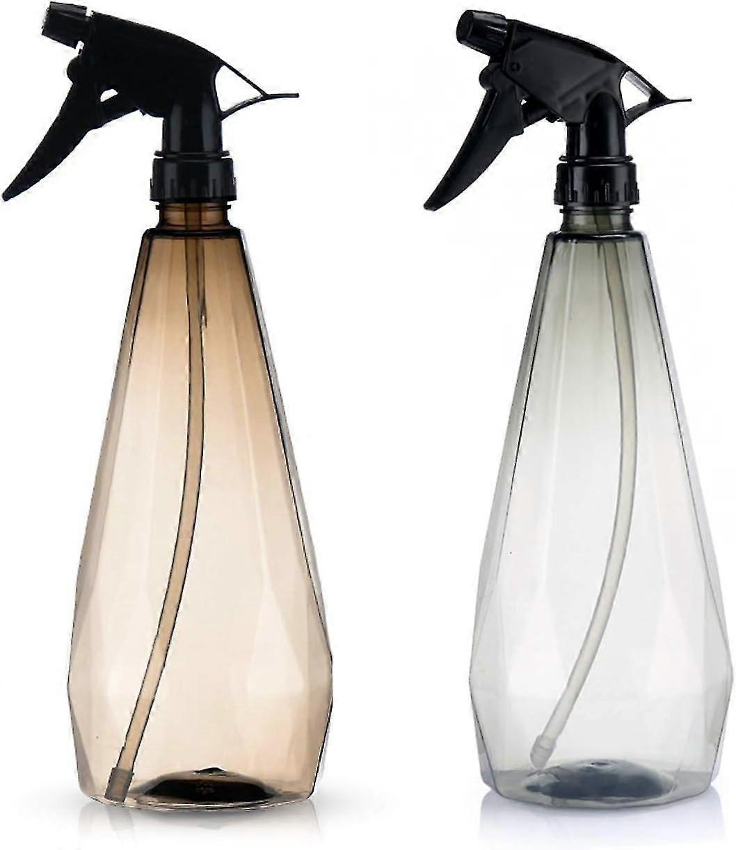 Spray Bottle 1 Liter, 2pcs Plastic Spray Bottles