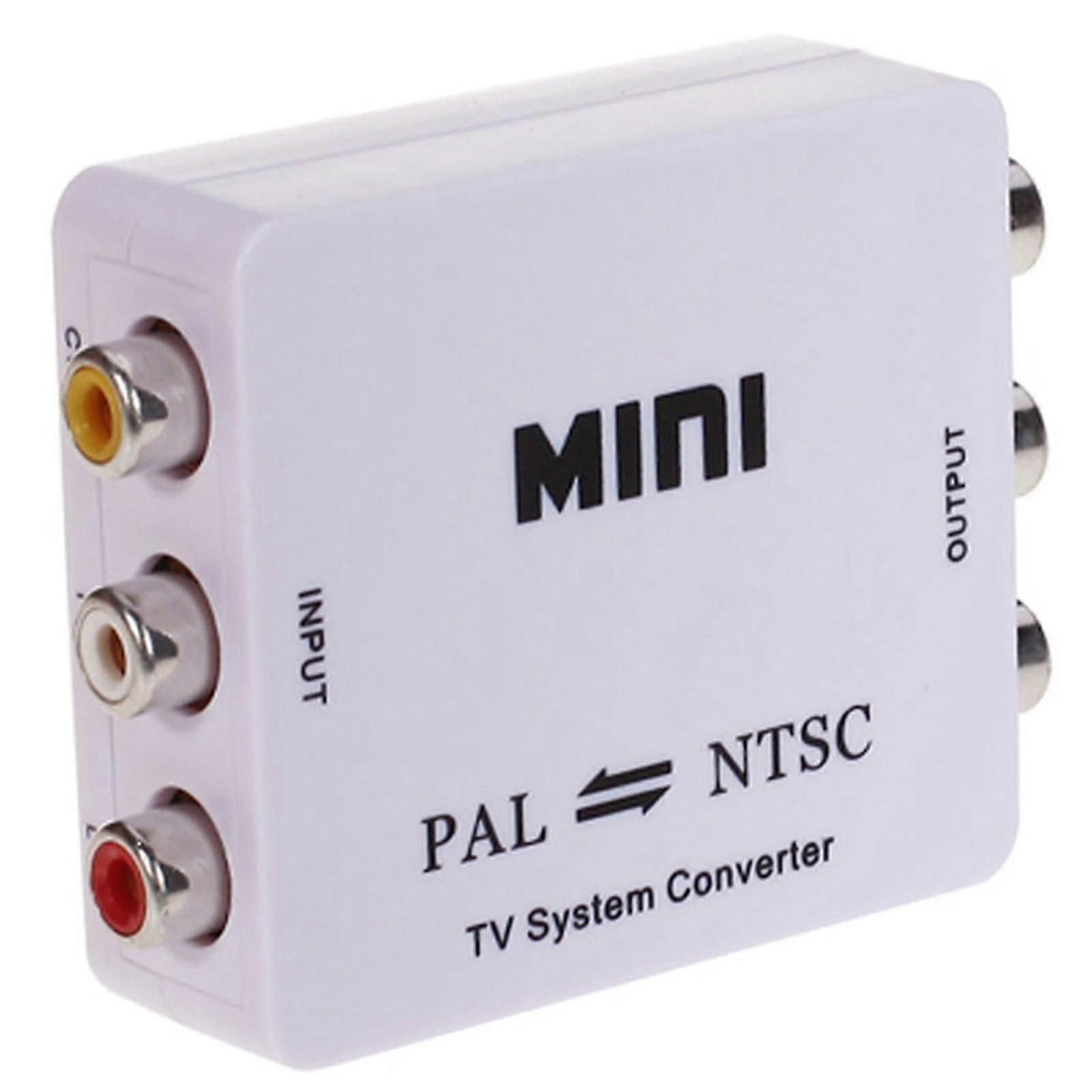 Pal / ntsc / secam zu Pal / ntsc Bidirektionaler TV-System-Switcher-Konverter-Adapter