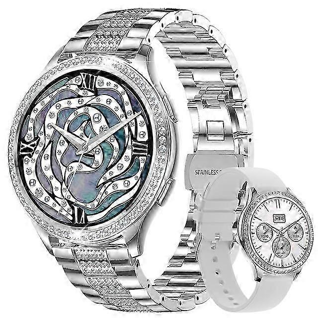 2024 Neue Mode Bluetooth Anruf Smartwatch Erwachsene Gesundheitsüberwachung Sportarmband Wasserdicht DIY Custom Dial Smartwatch Damen