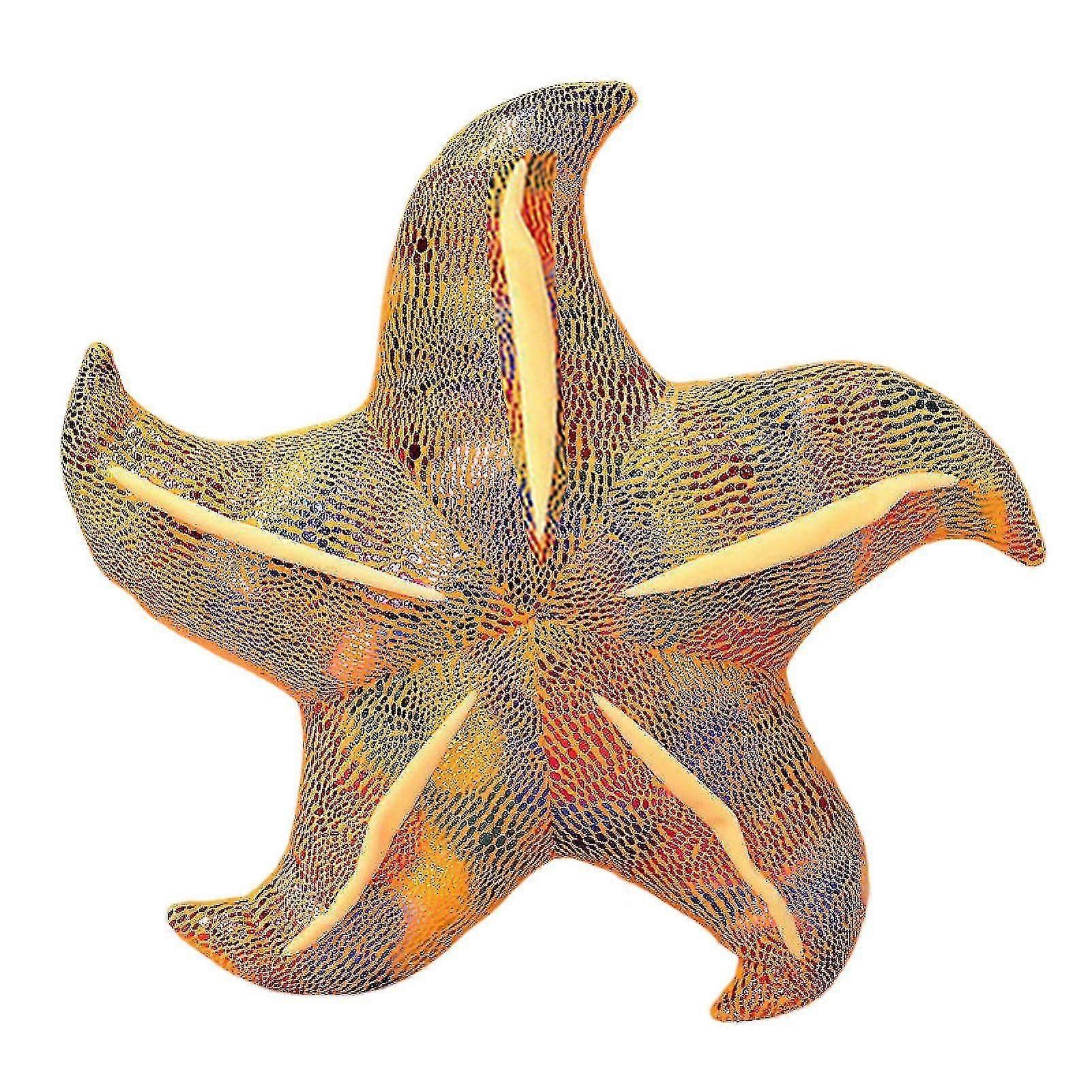 20/45cm Starfish Plush Toy Pp Cotton Filling Cozy Touch Creative Sofa Ornament Soft Cute Hugging Cushion Simulation Stuffed Sea Life Doll Throw0
