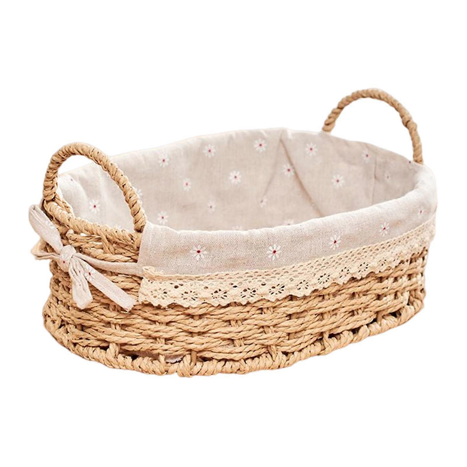 Baskets Cosmetic Box for Table Home Decorative Rectangle