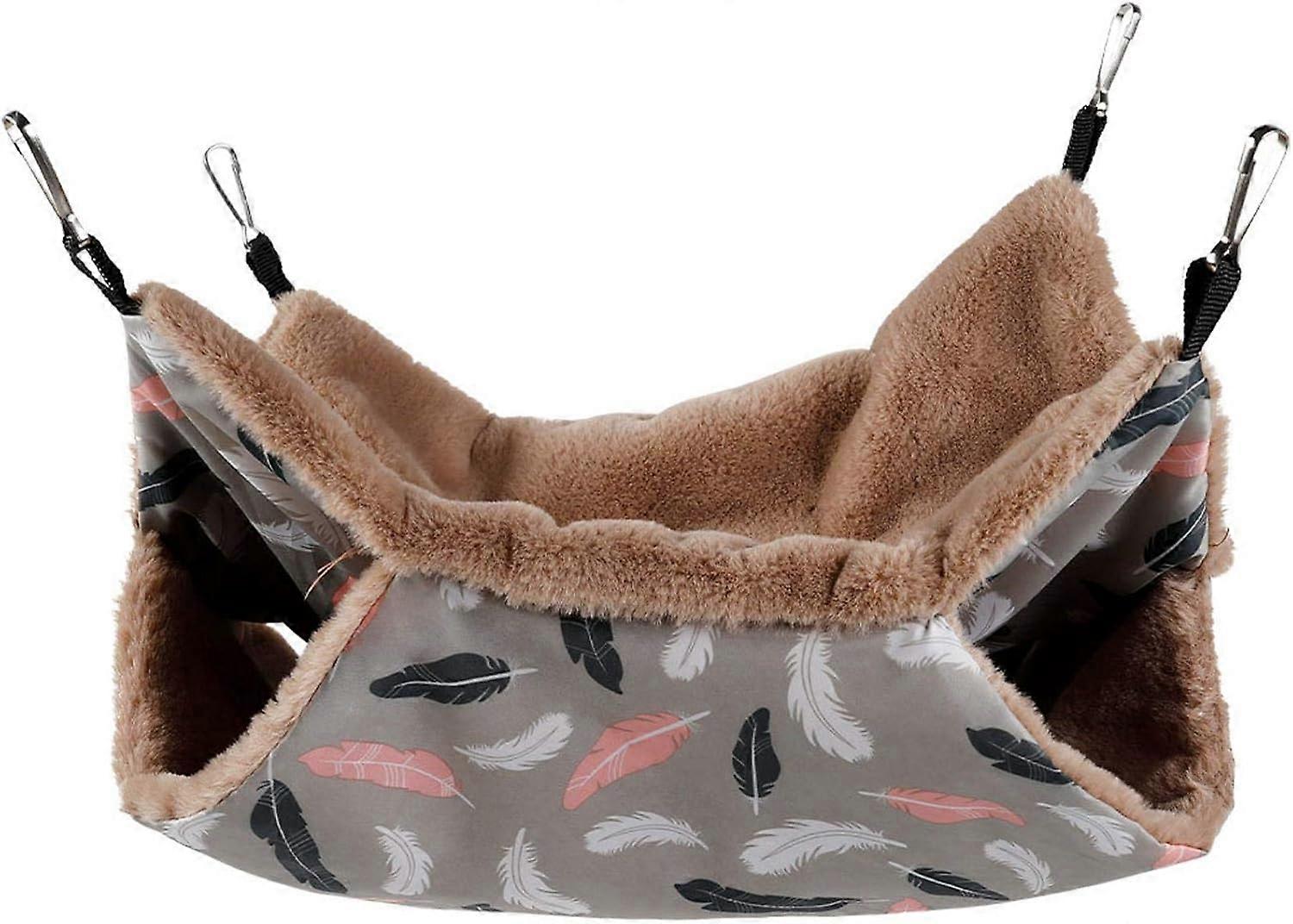 Hammock, Small Pets, Silky Fabric, Plush Design