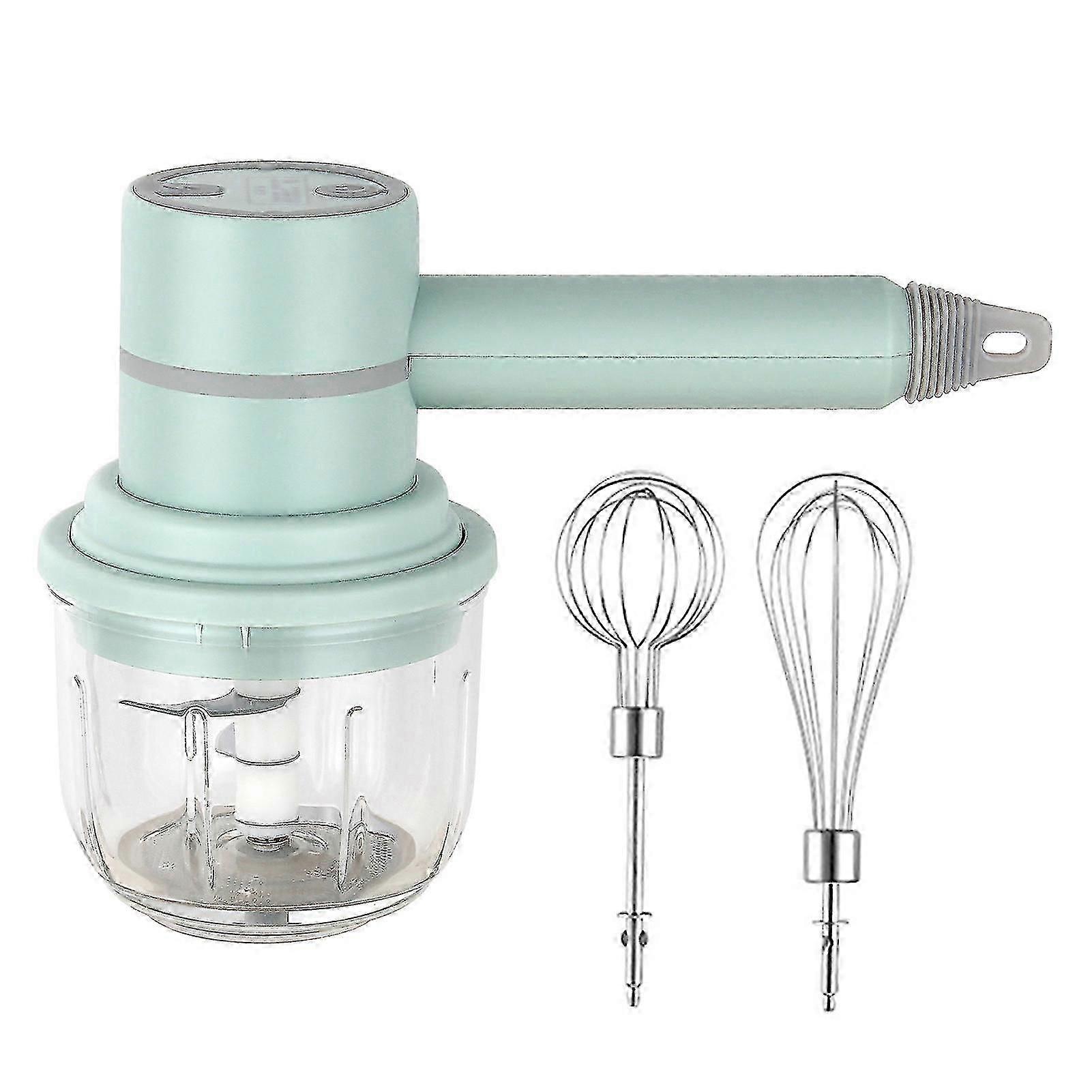 Electric Powered Whisk Rechargeable Cordless Hand Mixer for Cakes-Good