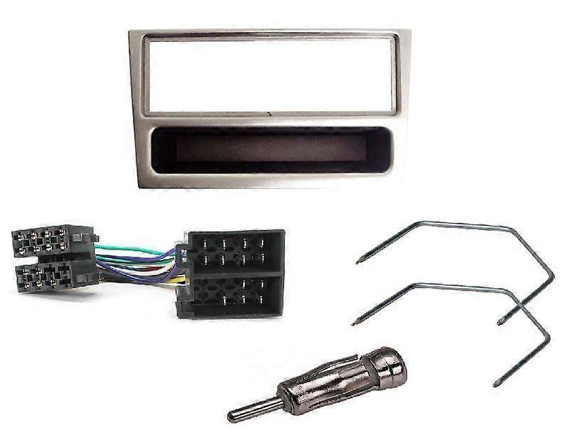 RADIO STEREO FACIA FASCIA PANEL KIT SILVER CT24VX02 FOR VAUXHALL MERIVA VECTRA