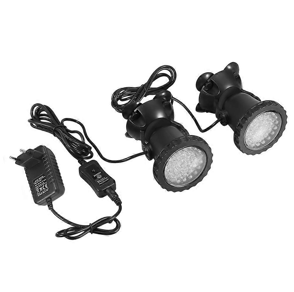 100-240V RGB LED Submersible Spotlight for Aquarium, Fish Tank, and Garden Pond Lighting (10W)