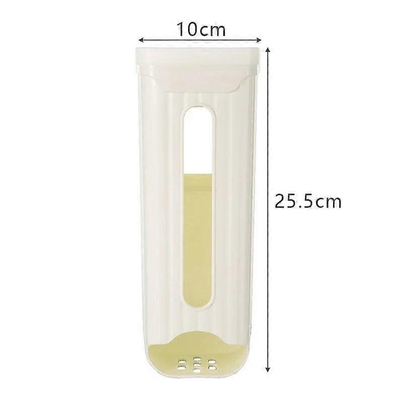 Kitchen Trash Bag Organizer Self-Adhesive Punch-Free Trash Bag Storage Box Disposable Garbage Bag Dispenser Cupboard Organizer