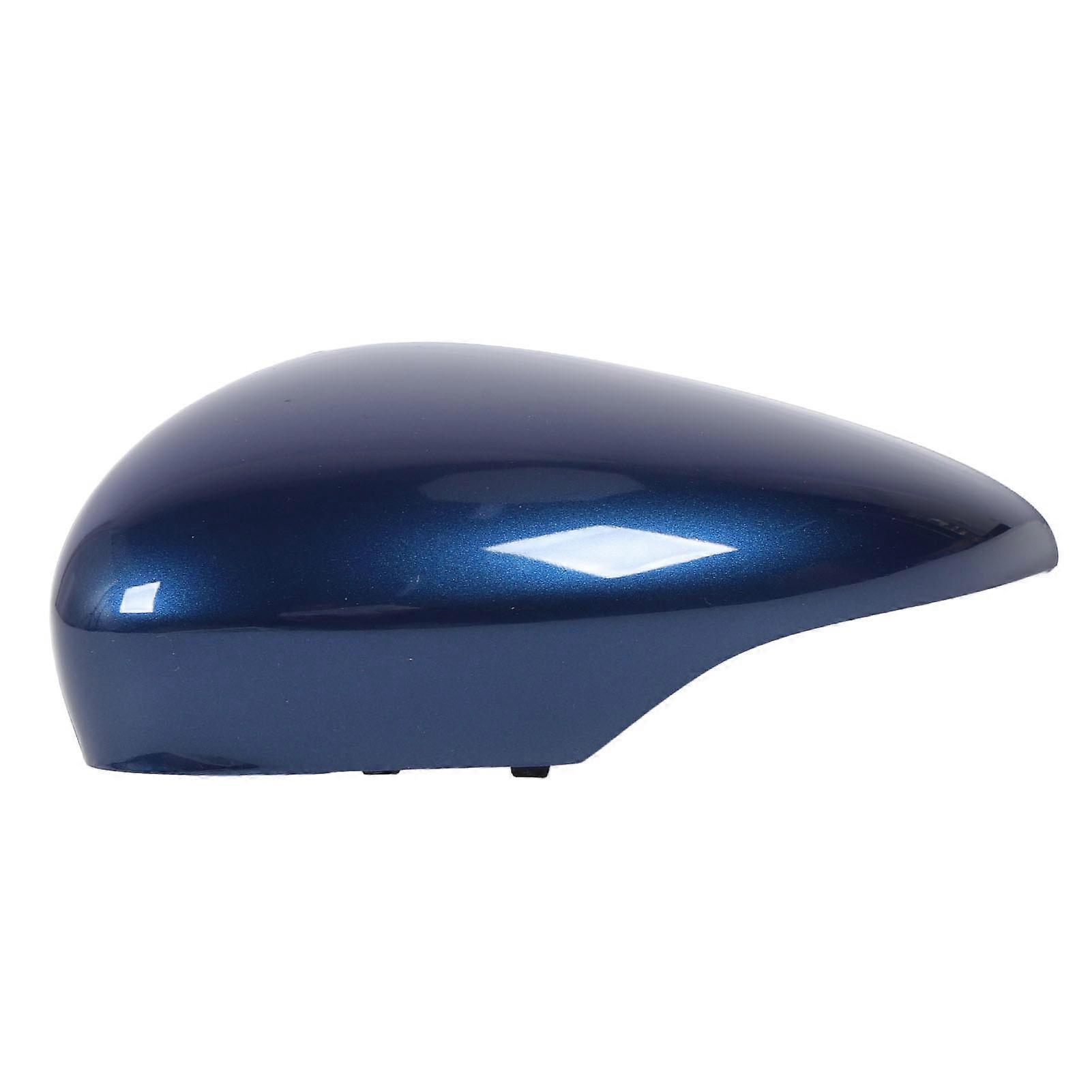 Capuchon de rétroviseur en plastique ABS résistant aux intempéries, protection robuste, pour Fiesta 2008 à 2017, bleu, gauche (1594546 ; 8A6117K747CA)