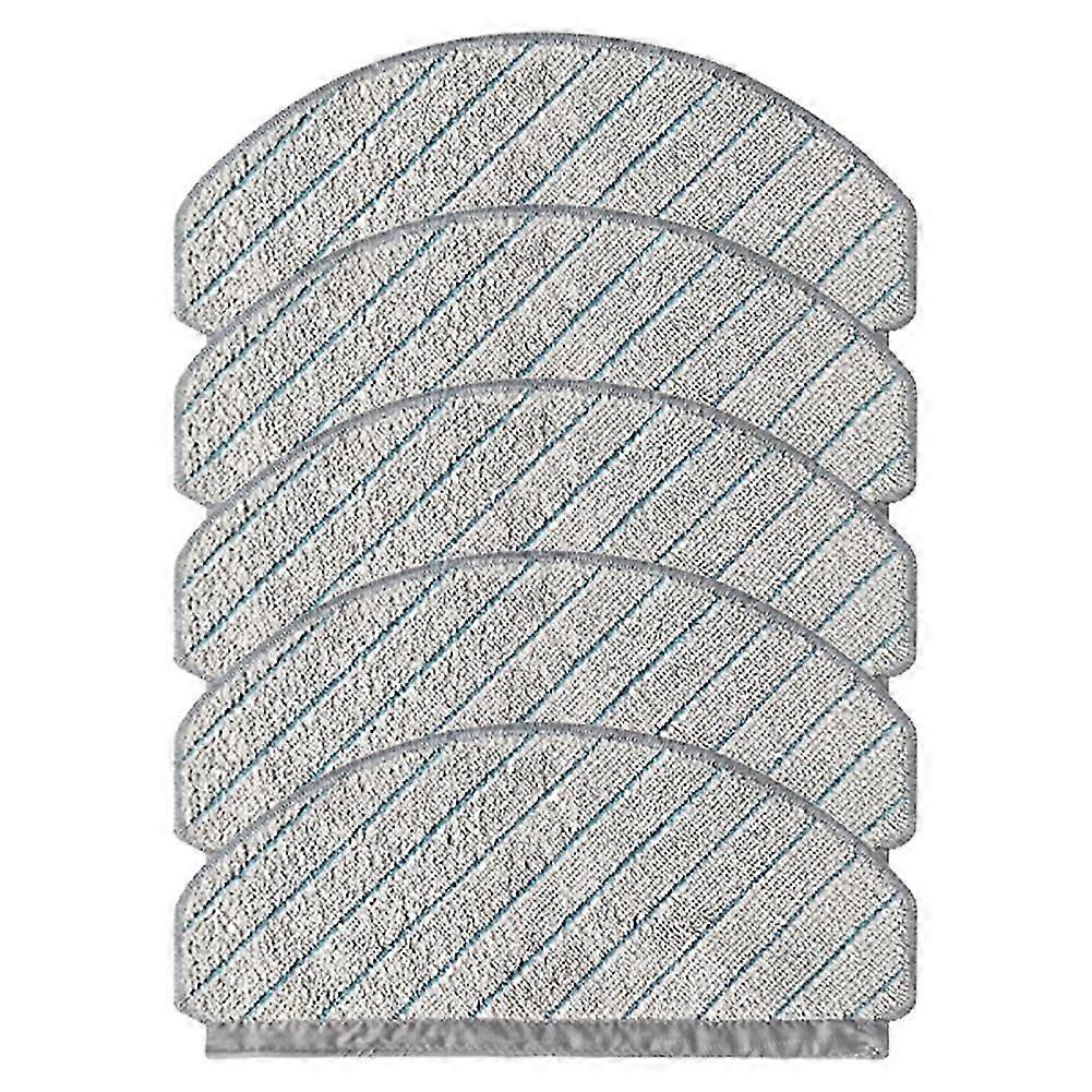 Remplacement Compatible ECOVACS DEEBOT T10 / T10 TURBO Robot Aspirateur Accessoires de rechange Chiffon de vadrouille 5pcs