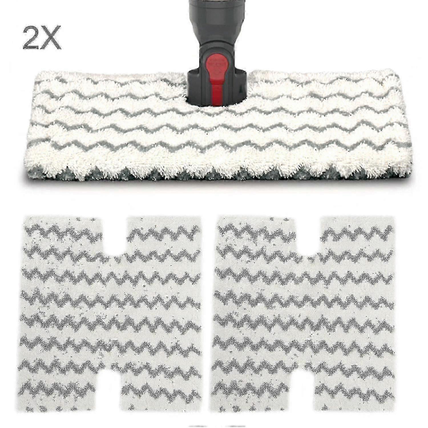 2kpl korvaavat shark pads Steam S6001 S6003 Flip Steam Mop Pads