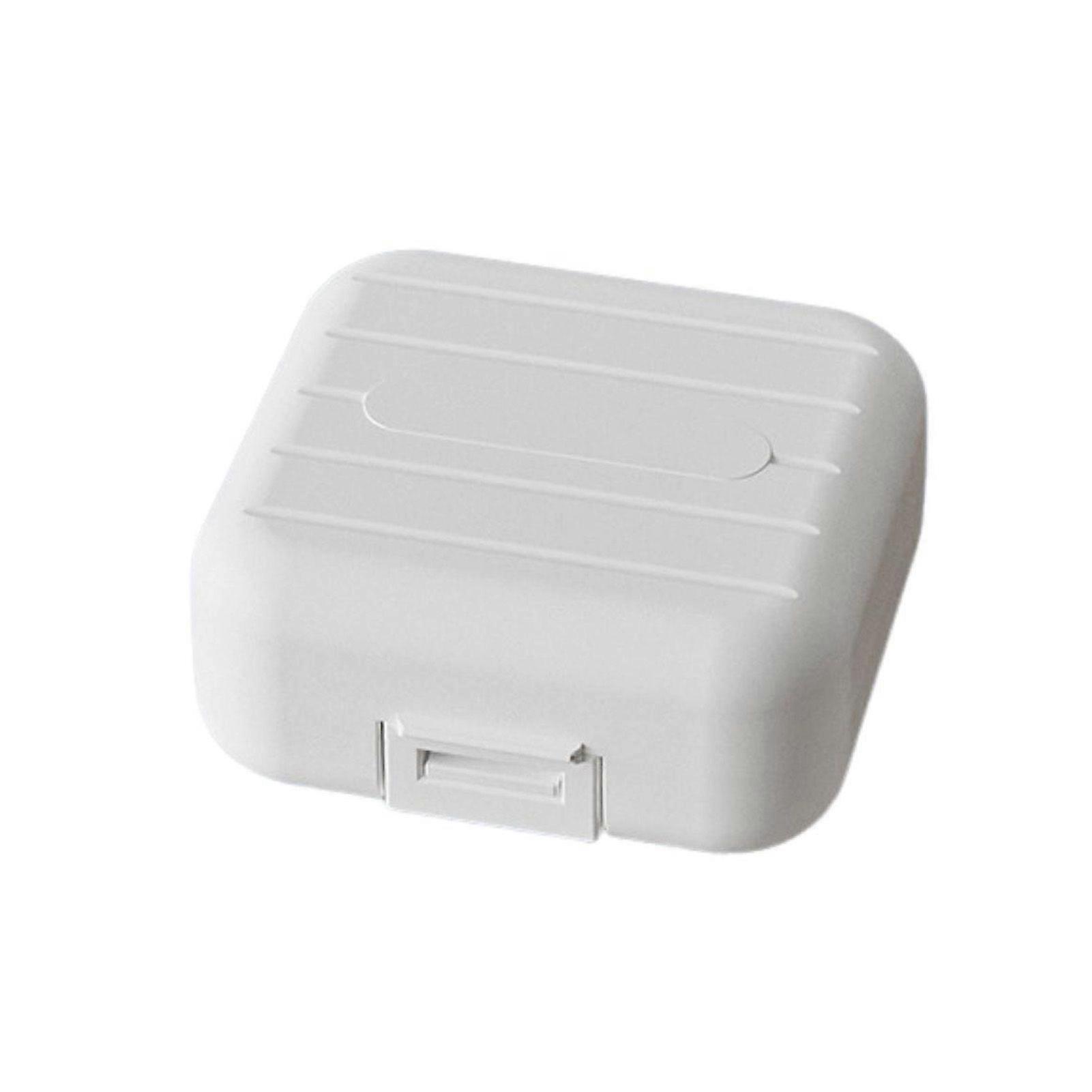 Pill Organizer Moisture-Proof Small Medicine Box Large Capacity Multiple Compartments Portable Sealed Pill Storage Box