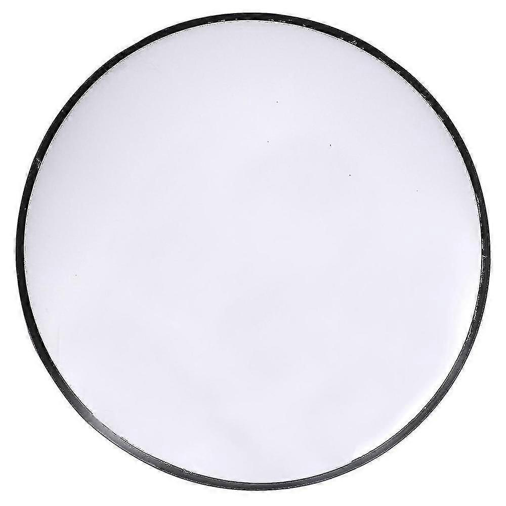 30cm Wide Angle Security Road Mirror Curved Convex Mirror(black)