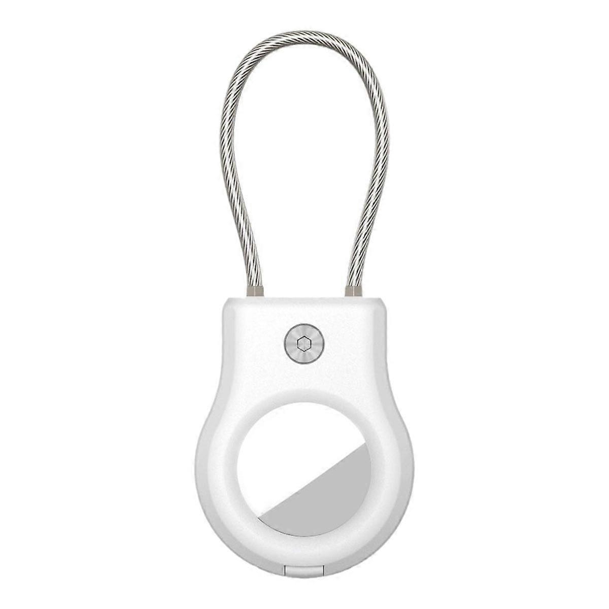 White Suitable for Anti-Lost Device PC Protective Case, Wire Lanyard Protective Case