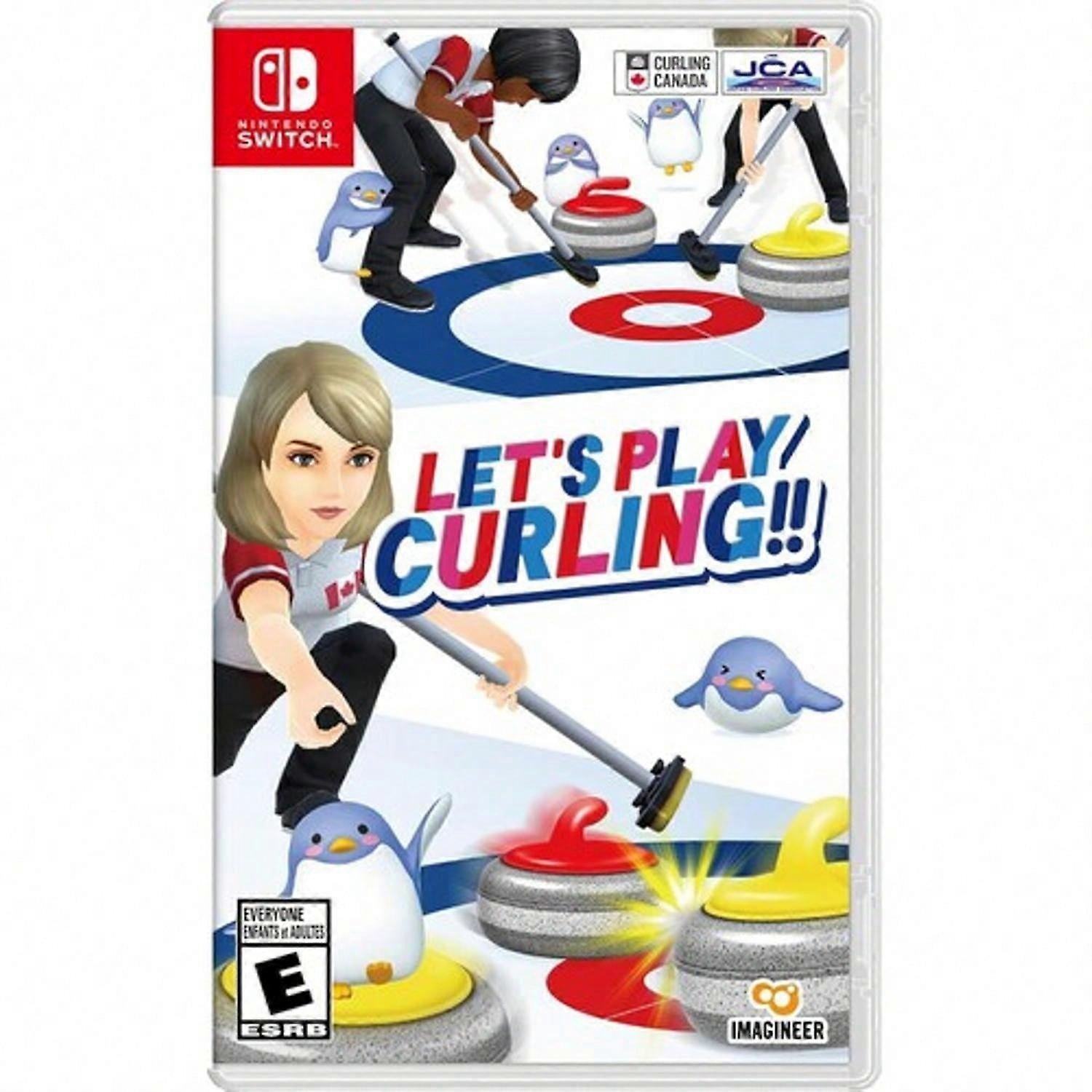 Let's Play Curling!! for Nintendo Switch  [VIDEOGAMES] USA import