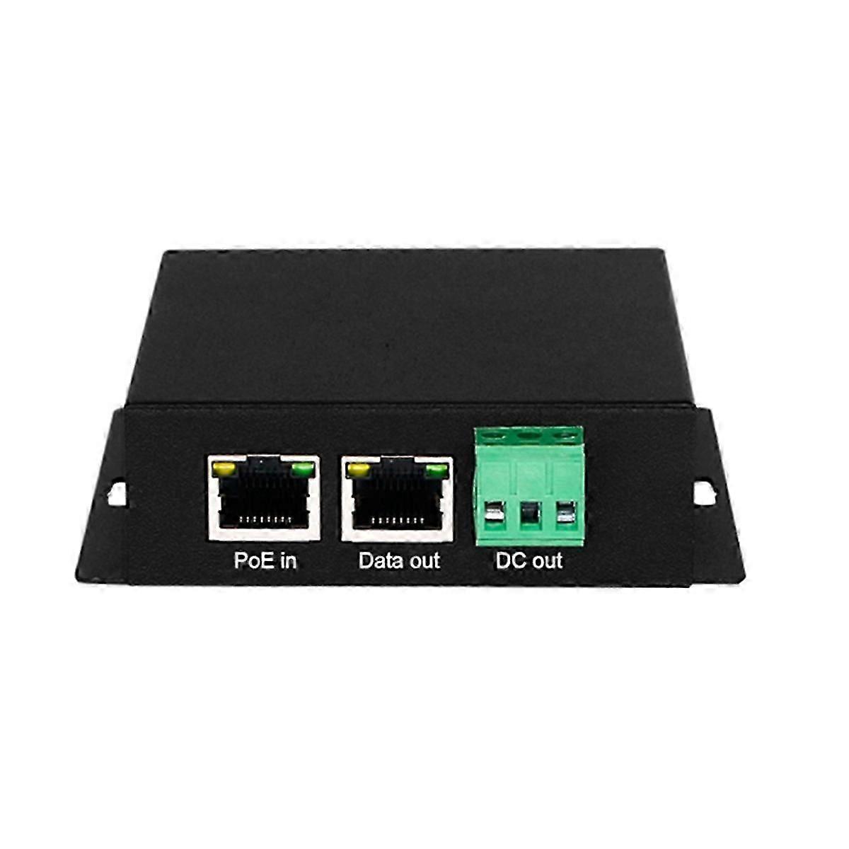30W Industrial Home Isolated PoE Gigabit Splitter High Power 12V/24V Output Support IEEE802/3AF/AT/BT